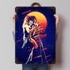 Tina Turner Retro Pop Art Metal Poster Customized Wall Art Retro Vintage Tinplate Signs for Man Cave Gaming Decoration Room Home