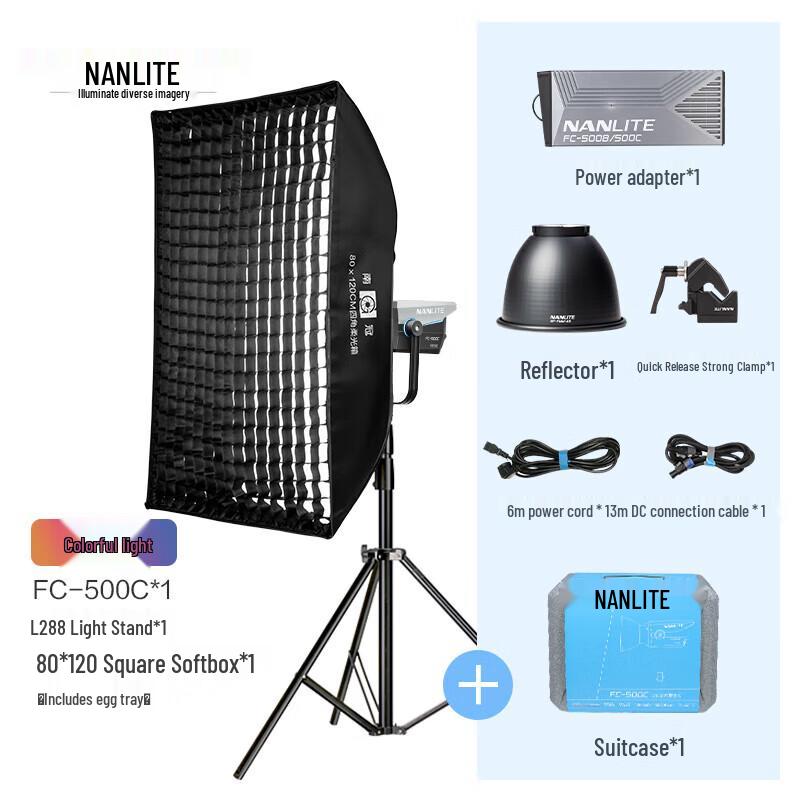 

NANLITE FC-500C Full-Color LED Spotlight