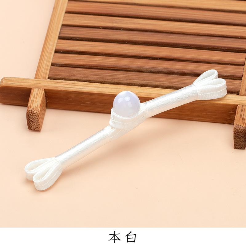 5 Pair Cheongsam Buckle Button Retro Dovetail Winding One-word Buckle Tang Clothing Hanfu Hand-woven Button Accessories