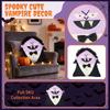 Halloween Vampire Plush Pillow Creative Decorative Throw Cushion Soft Stuffed Toy for Home Sofa Bedroom Halloween Party Decoration