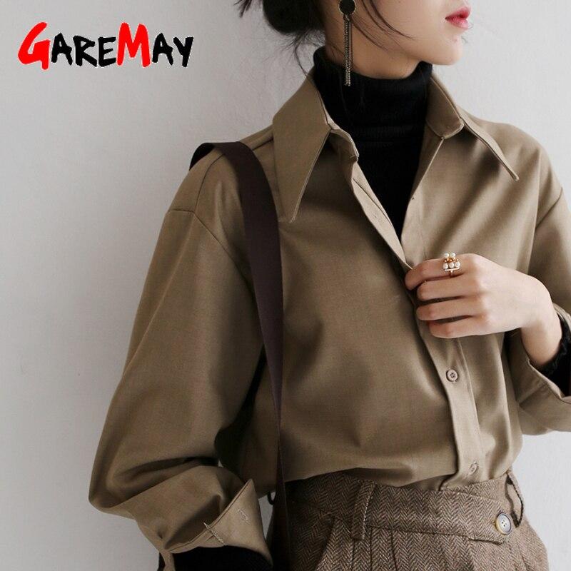 Blusas Camisas de mujer Manga larga Moda coreana Vintage Ropa de oficina  Camisa de cuello Camisa elegante para mujeres 2021 Primavera comprar a buen  precio — entrega gratuita, reseñas reales con fotos — Joom