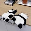 Panda Hand Towel, Hanging Type, Made Of Coral Fleece Microfiber, Absorbent And Quick-Drying, Suitable For Bathroom And Kitchen Use, Small Hand Towel