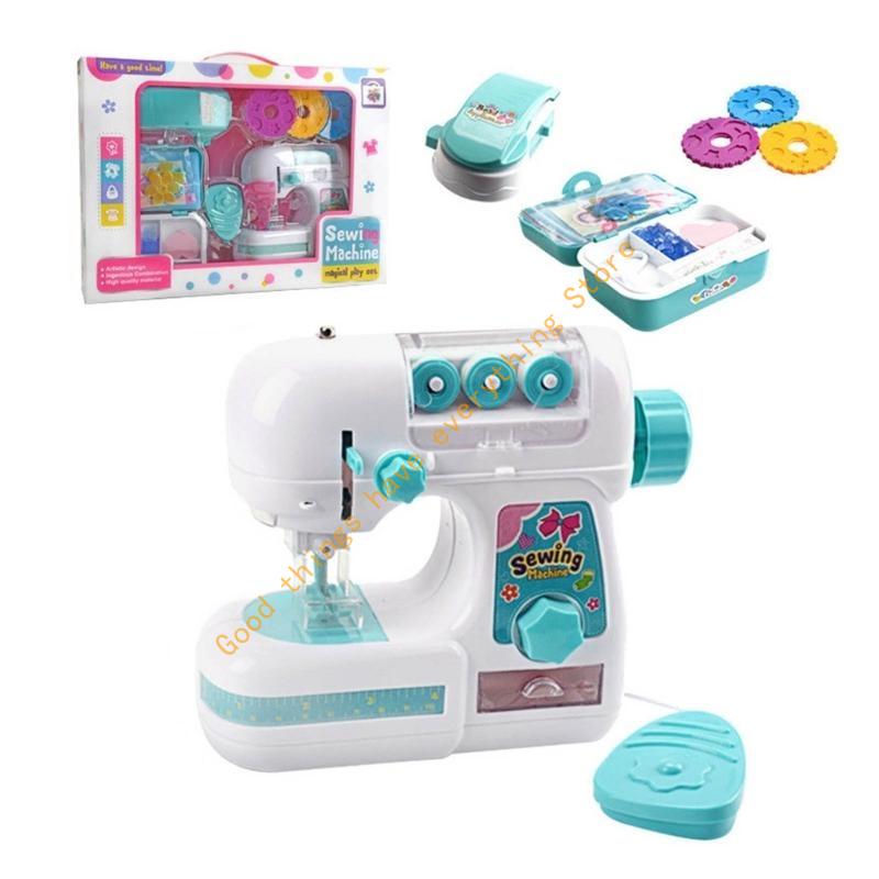 

Sewing Machine for Kids Portable Electric Children Sewing Machine Toy Birthday 55KF CN