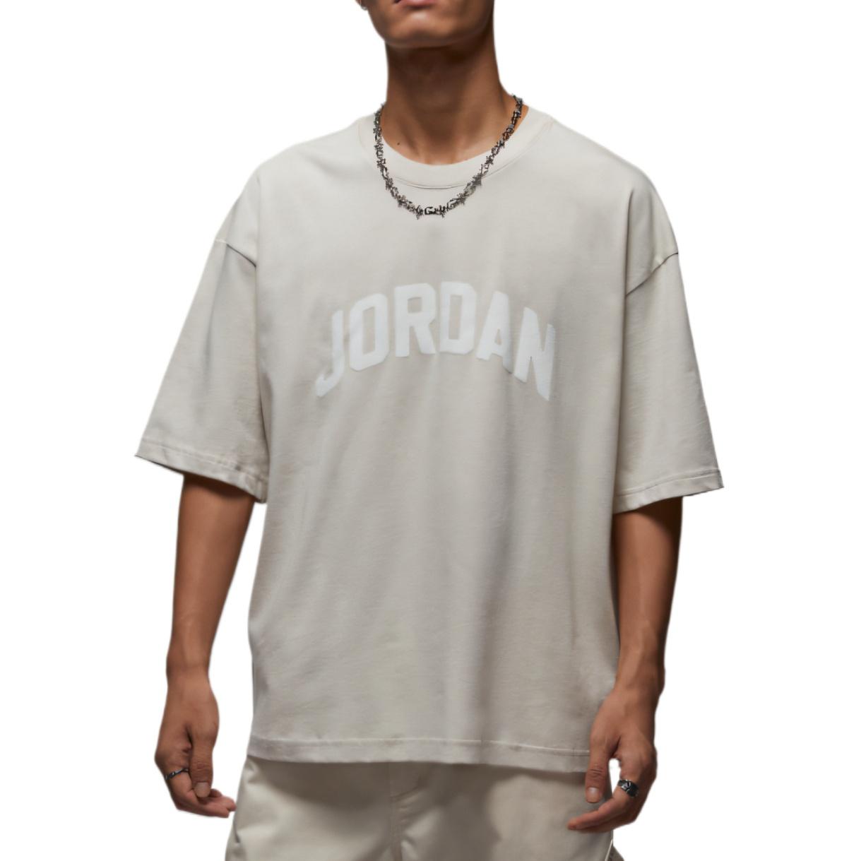 Air Jordan Flight Essentials Relaxed Fit Light Mahogany Sail Men s HQ8936-104 XL