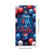 Decorative Design Happy 4th of July Celebration Banner for Holiday Party Indoor Decoration Patriotic Event