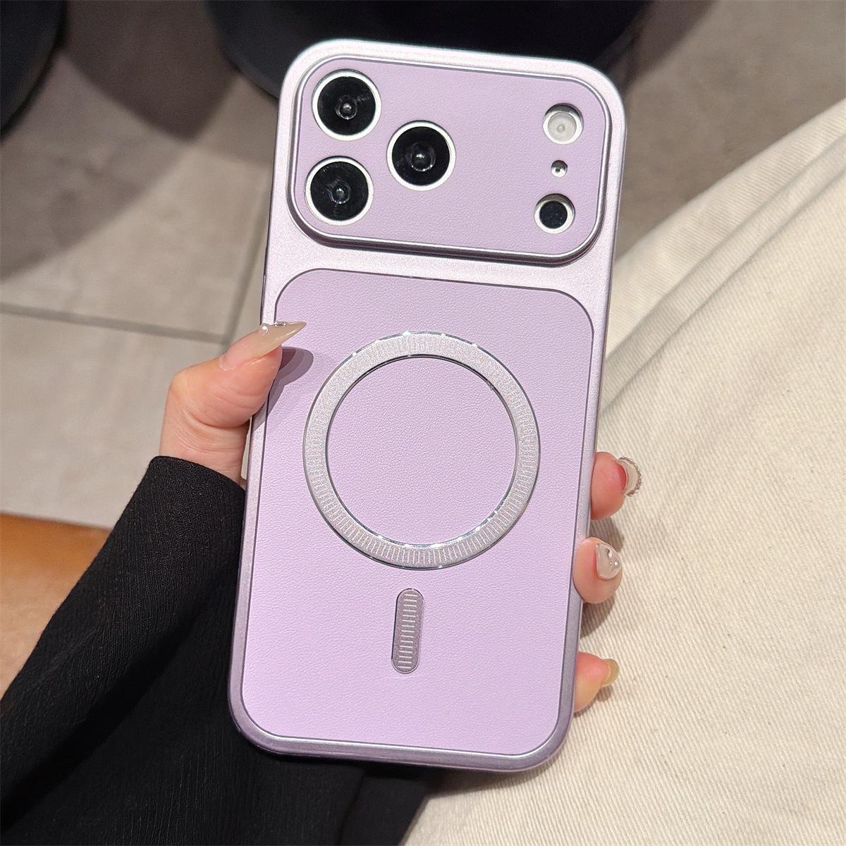 Dopamine Leather Magnetic Anti-Fall Case for iPhone 14/13/ProMax iPhone 15