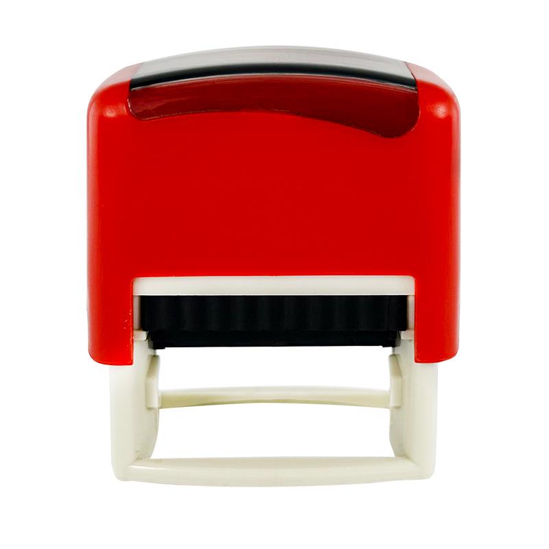 Universal Flip-Top Self-Inking Stamp with Auto Rebound Pattern
