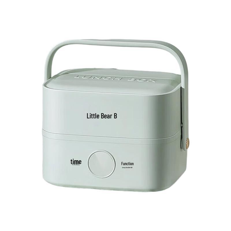 Bear 1.6L Double-Layer Electric Heating Lunch Box CN plug (adapter included)