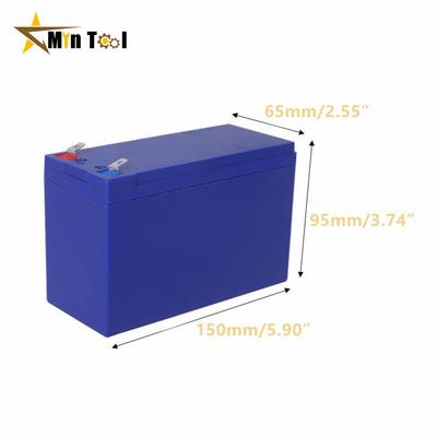 Caja de Batería Impermeable 12V7Ah Portapilas 18650 para Batería de Litio DIY 12V 7Ah Caja de Almacenamiento 18650 Probador de Batería