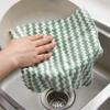 5 unids/set de trapos de cocina, suministros de limpieza de cocina, toallas de limpieza gruesas absorbentes para el hogar