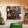 Pegboard Combination Kit, Pegboards and Accessories Modular Hanging for Wall Organizer, Crafts Organization, Ornaments Display, Nursery Storage