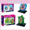 Educational Microscopic Structure Animal And Plant Cell Model 26 Parts Pvc Material School Teaching Display