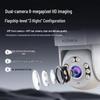 KONKA 8MP Dual-Lens Outdoor WiFi Security Camera with Full-Color Night Vision CN Plug (adapter Included)