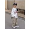Boys Spring Autumn Casual Long Pants Big Kids Basic Trousers