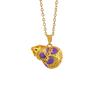 Necklace Ancient Gold Auspicious Gourd Necklace Light Luxury Niche Fashion High Sense Does Not Fade Necklace Accessories Women's Summer