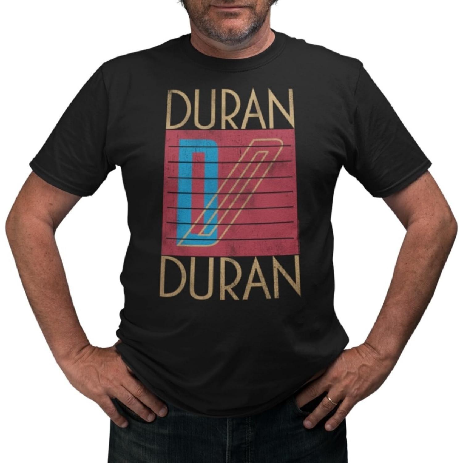 American Classics Duran Duran Logo Black Adult T-Shirt Tee S