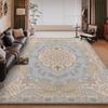 European High-end Luxury Carpet Living Room Sofa Rug Home Decoration Large Bedroom Vintage Persian Rug Non-slip Coffee Table Mat