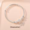Sterling Silver Dreamcatcher Bracelet - Dreamy, Versatile Light Luxury for Women