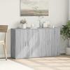 VidaXL Buffets 2 Pcs Sonoma Grey 60x31x70 Cm Engineered Wood, Storage Cabinet, Entryway Furniture, Accent Furniture 3276544