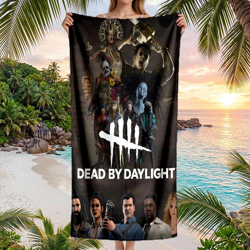 Dead Daylight Fashion Beach Towel: Ideal for Summer Adventures Soft, Absorbent and Quick Drying Suitable for Swimming and Bathing