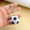 1-20pcs Simulated Football Keychains Creative Mini Pendant Backpack Hanging Decoration Keychain Engraved Sports Souvenir