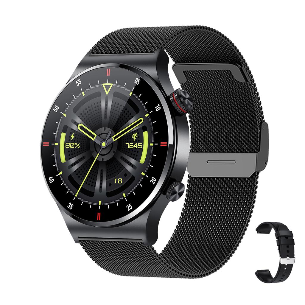 New NFC Bluetooth Call Smart Watch Men Sports Fitness Tracker Waterproof Smartwatch Large HD Screen For Android IOS Watch