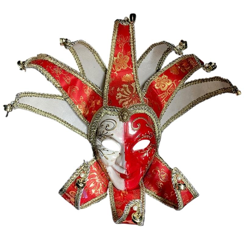 Masquerade Mask Halloween Full Face Mask Masquerade Full Face Mask Costume Accsessory for Halloween Carnivals Party
