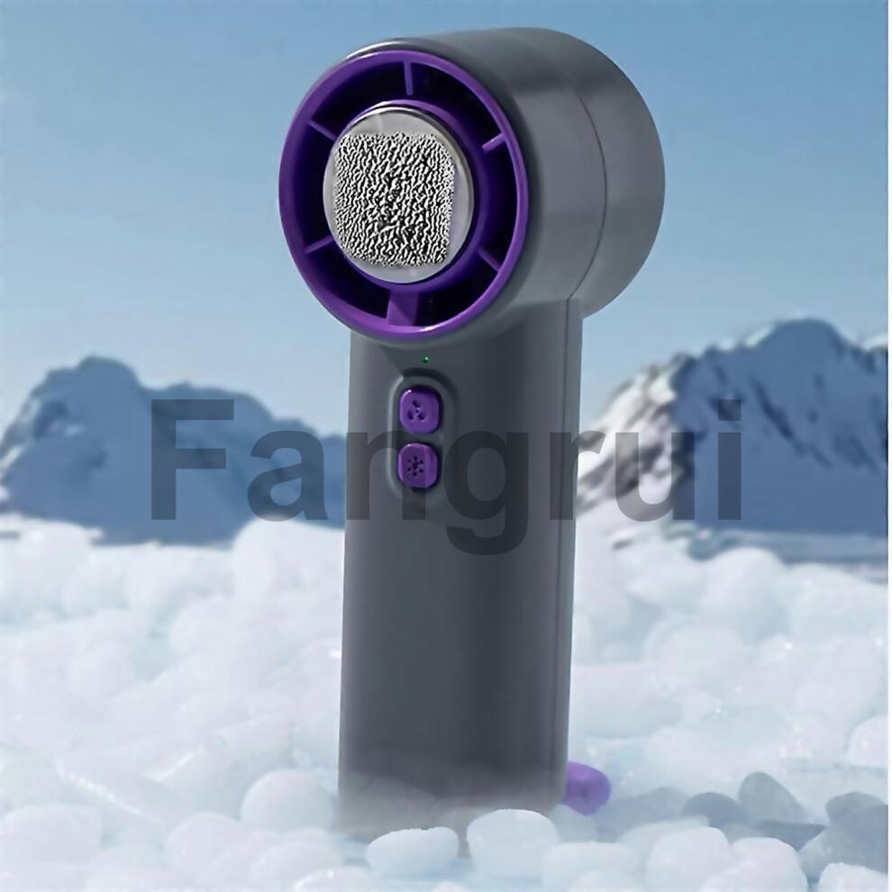 For Highspeed Handheld Fan Semiconductor Refrigeration Outdoor White