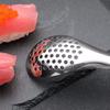 Stainless Steel Cooking Dinner Colander Caviar Spoon Kitchen Tool Kitchen Gadgets Slotted Spoon