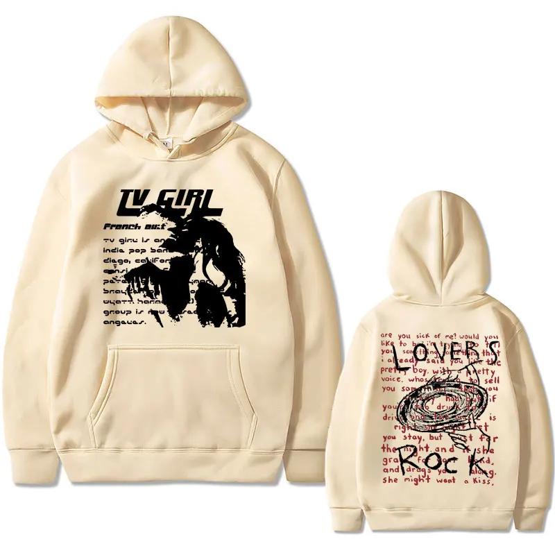 Girl Lovers Rock Song Print Hoodie French Exit Album Poster Merch Hoodies Tops Men Women Fashion Vintage Oversized Sweatshirt