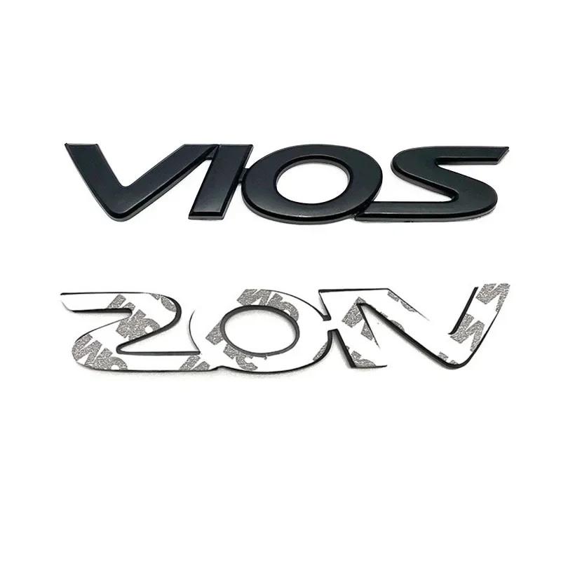 Car Letter Emblem Body Sticker Rear Badge for Toyota VIOS Tundra Avensis RAV4 Tacoma Auris Hilux Reiz Prius HighLander Hiace