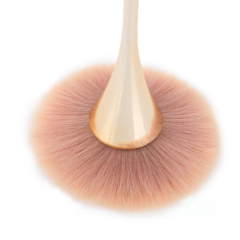 Nail Dust Removal Brush Long Handle Manicure Nail Art Tools  Nail Powder Cleaning Brush