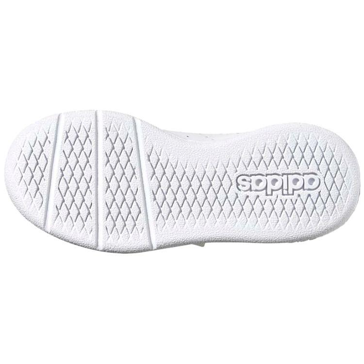 adidas Magic Tape Trendy Versatile Casual Non-Slip Shock Absorbing Wear-Resistant Low-Top Kids Skate Shoes Kids Sneakers White EG4089