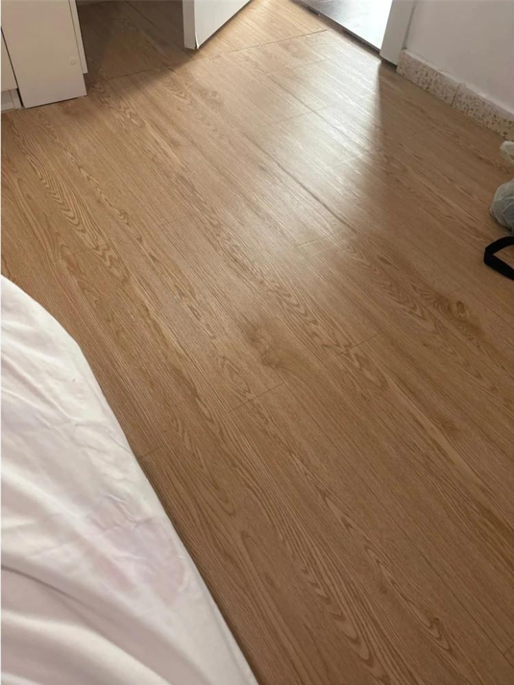 40cm Self-Adhesive Wood Grain Sticker Peel And Stick Wallpaper Waterproof Anti-Slip Floor Sticker Living Room Bedroom House
