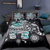 Elephant Bedding Sets Boho Style Luxury 3D Print For Kids Adults Teens Ganesha Duvet Cover Set Queen Size Polyester Bedding Set