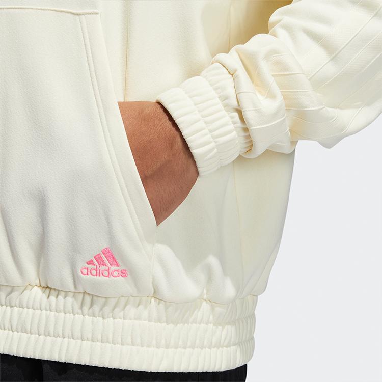 Adidas Sweatshirts Men's Ivory Hooded Moderate Regular GP6225
