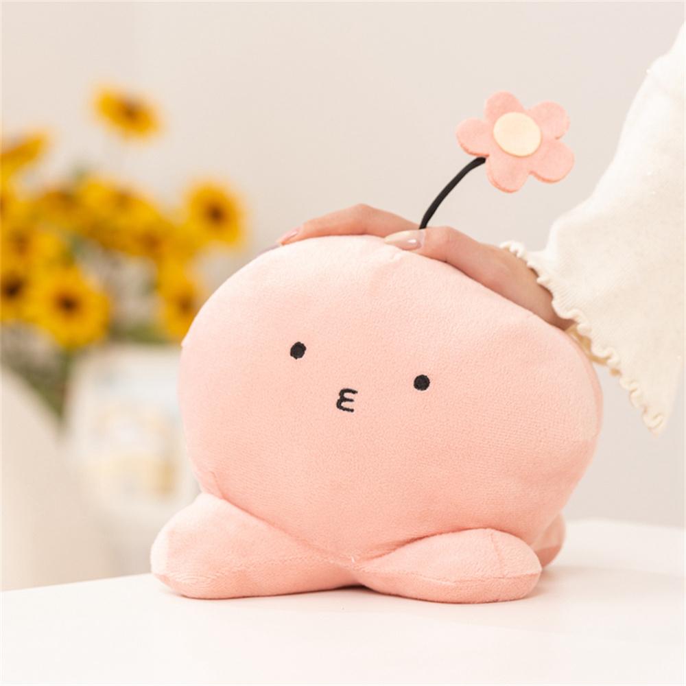 Takopi Plush Toy Cute Pink Plush Doll For Girls Tsundere Expression Kawaii Animal Dolls Birthday Gift Pendant Christmas Gifts