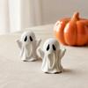 Indoor Spooky Decorations 3D Printed Ghost Figurine, Small Statue, Halloween Decorative Figurines Cute Desktop Decoration for Party Tabletop