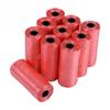 10 Rolls/150Pcs Plastic Pet Dog Waste Bags 33 * 22cm  Trash Cleaning Bag