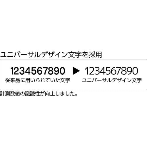 TRUSCO Universal Design Standard Caliper, 100mm, THN-10-U