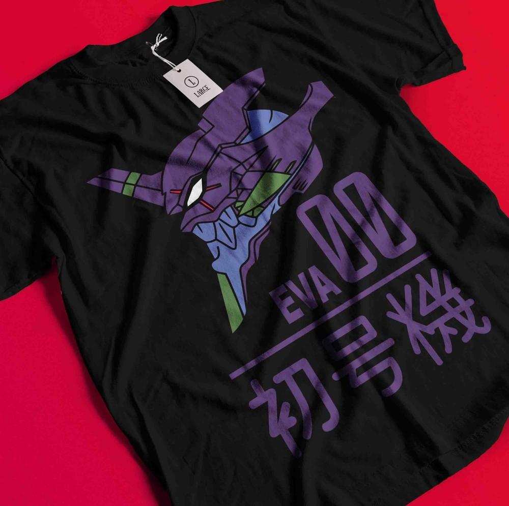 

Neon Genesis Evangelion T-Shirt Eva Shirt Asuka Tshirt Ayanami Tee Mari Misato BB1421 XL
