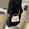 Fashion Small Hand Bag Women's New Oblique Span Commuter Small Square Bag
