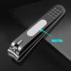 3Pcs Nail Clippers Simple Black Silver Non-Slip And Sharp Nail Clippers Labor-Saving Stainless Steel Nail Trimmer Manicure Tools