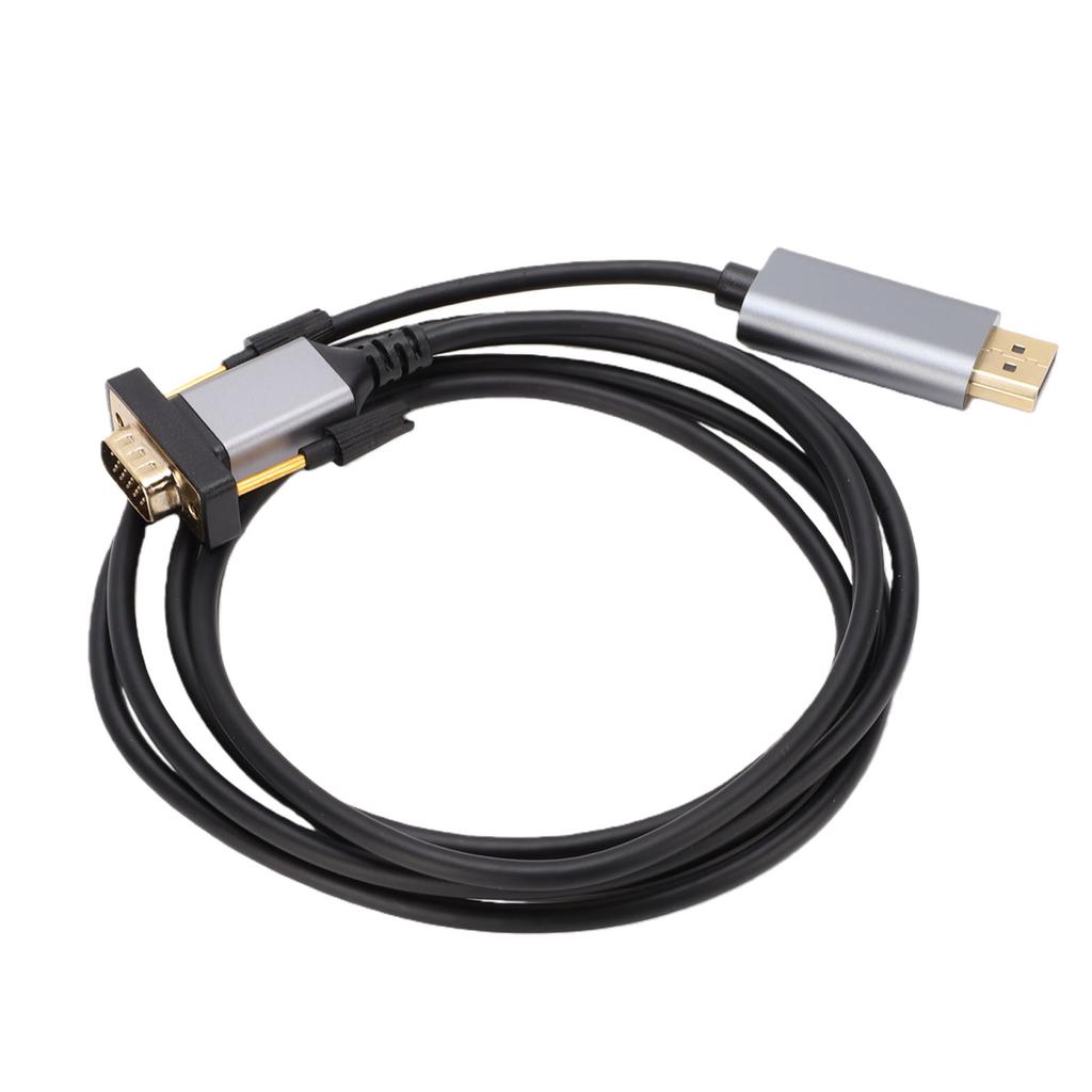 DisplayPort to VGA Cable 2m Male to Male DisplayPort to VGA Adapter Cable for PC Laptop Monitor Projector