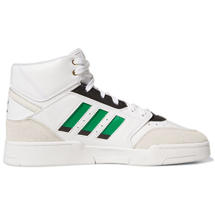 Adidas Drop Step XL White Gold Metallic Unisex Sneakers Footwear-White Green Orbit-Grey GZ1581