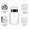 A&Her 200ml Nail Art Cleaning Solution Dispenser with Lock