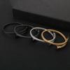 2026 New Nail Steel Wire Bracelet Bracelet, European and American Simple Personalized Metal Texture Jewelry