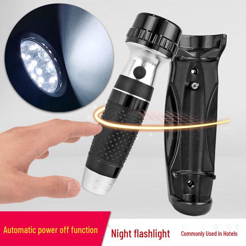 Wall-mounted LED Rechargeable Emergency Flashlight