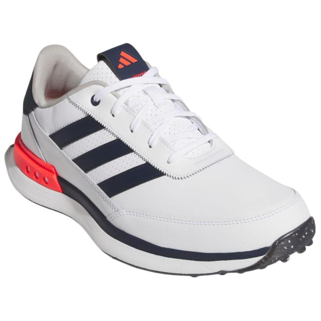 Adidas S2G Spikeless 24 Golf White Navy Lucid Red Men Sneakers Cloud-White Collegiate-Navy IH8523