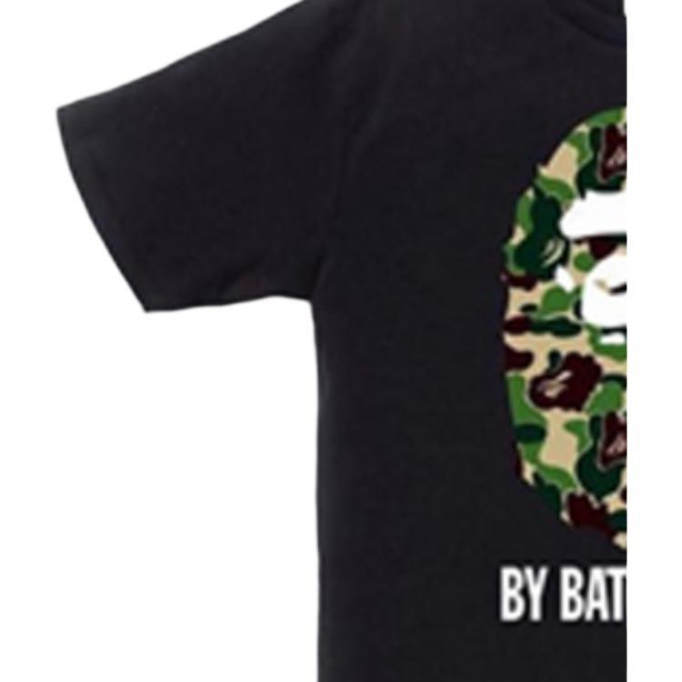 Bape A BATHING APE Head Series T Shirt Men's Black BAPE19SS-001